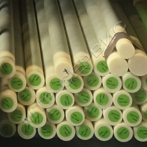 Капролон ф200х1000 стержень ТУ 6-06-142-90 Капролон ф200х1000 стержень ТУ 6-06-142-90